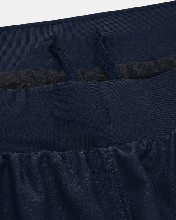 Women's UA Fly-By 2.0 Shorts, Navy, pdpMainDesktop image number 4